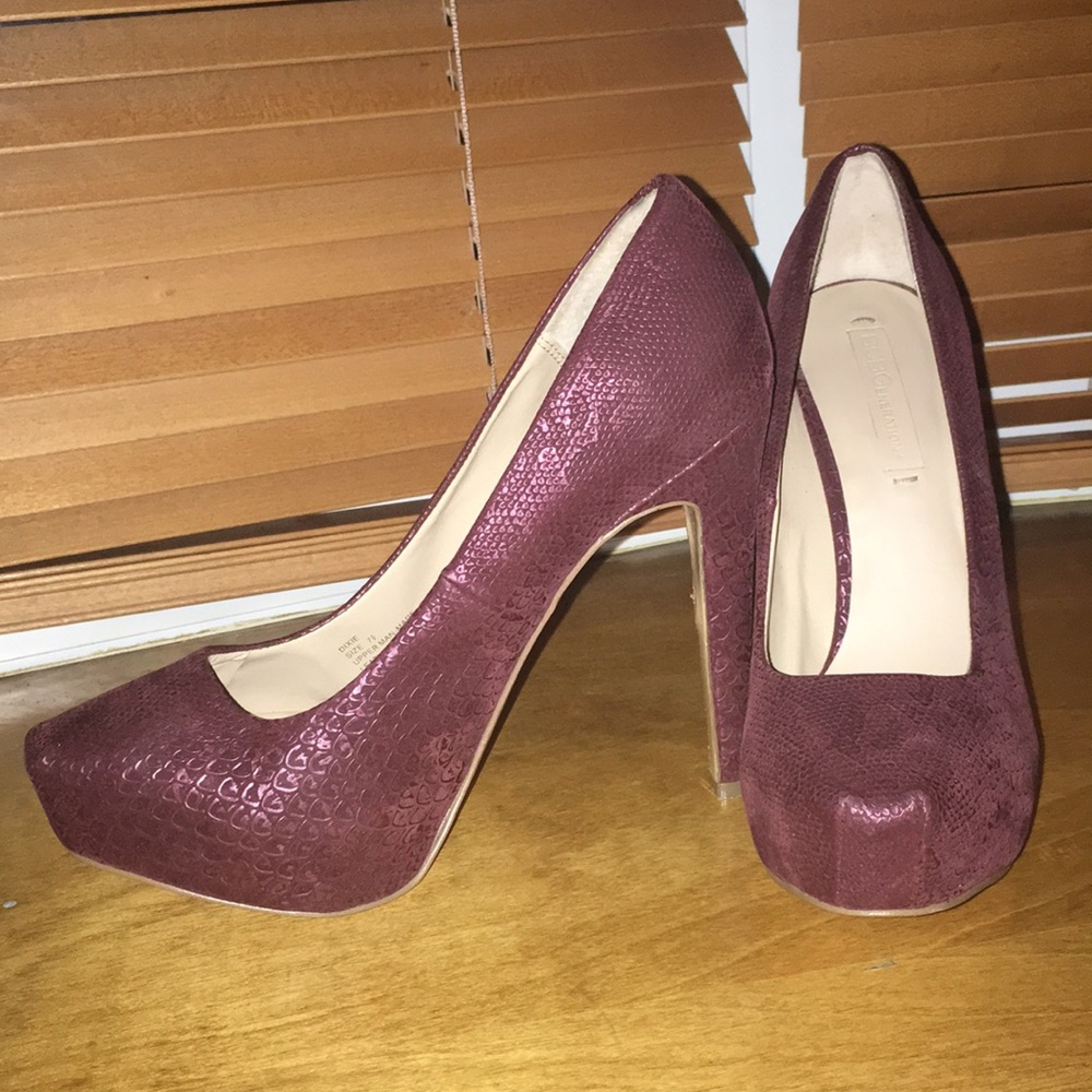 BCBG Red high heels!!